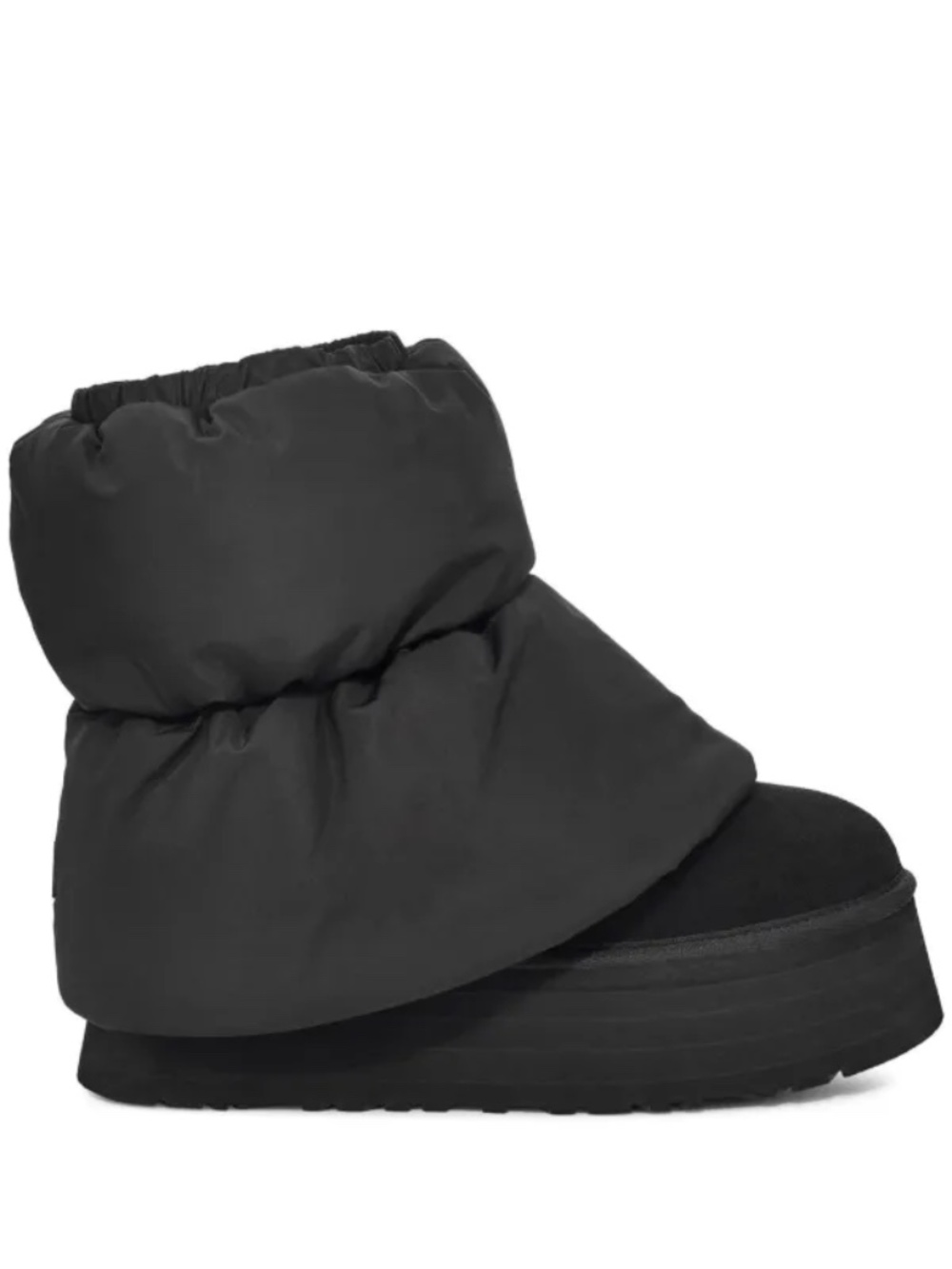 UGG Boots Mini Dipper Puffer Black Women's Sz 6 US NWT Authentic ❤️